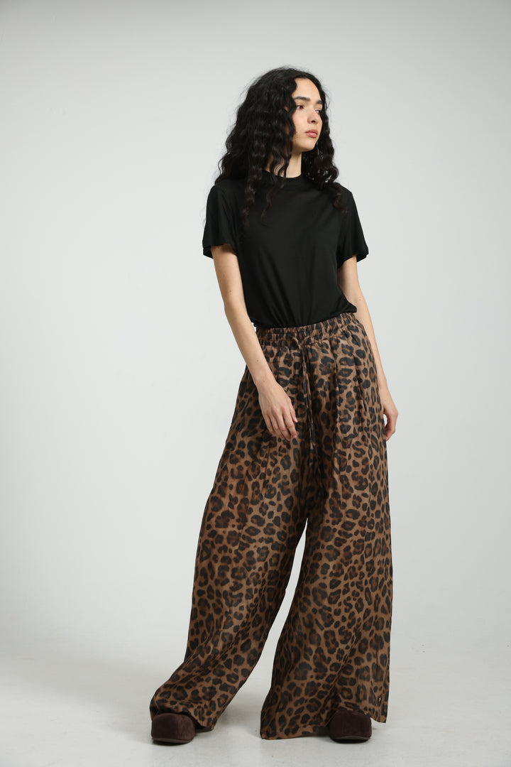 Tender Leopard Wide Bottoms