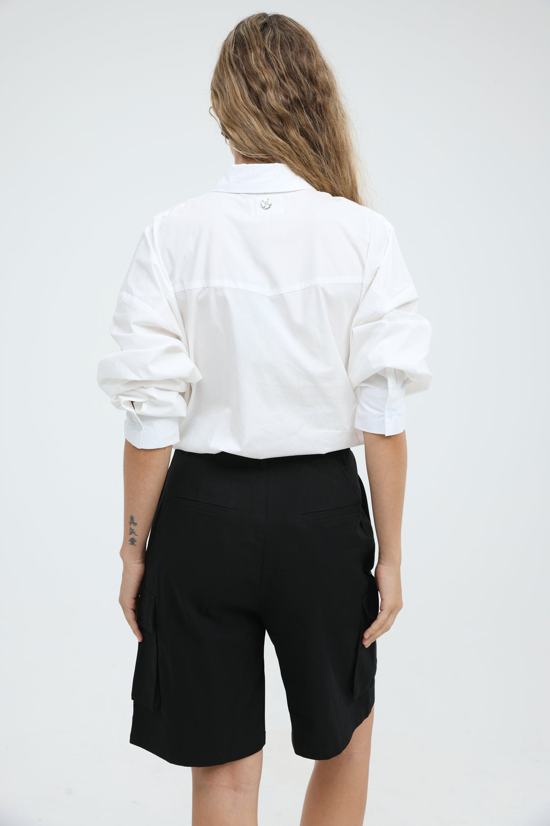 Synergy White Buttoned Shirt