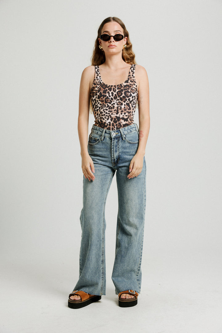 Dawn Leopard Bodysuit