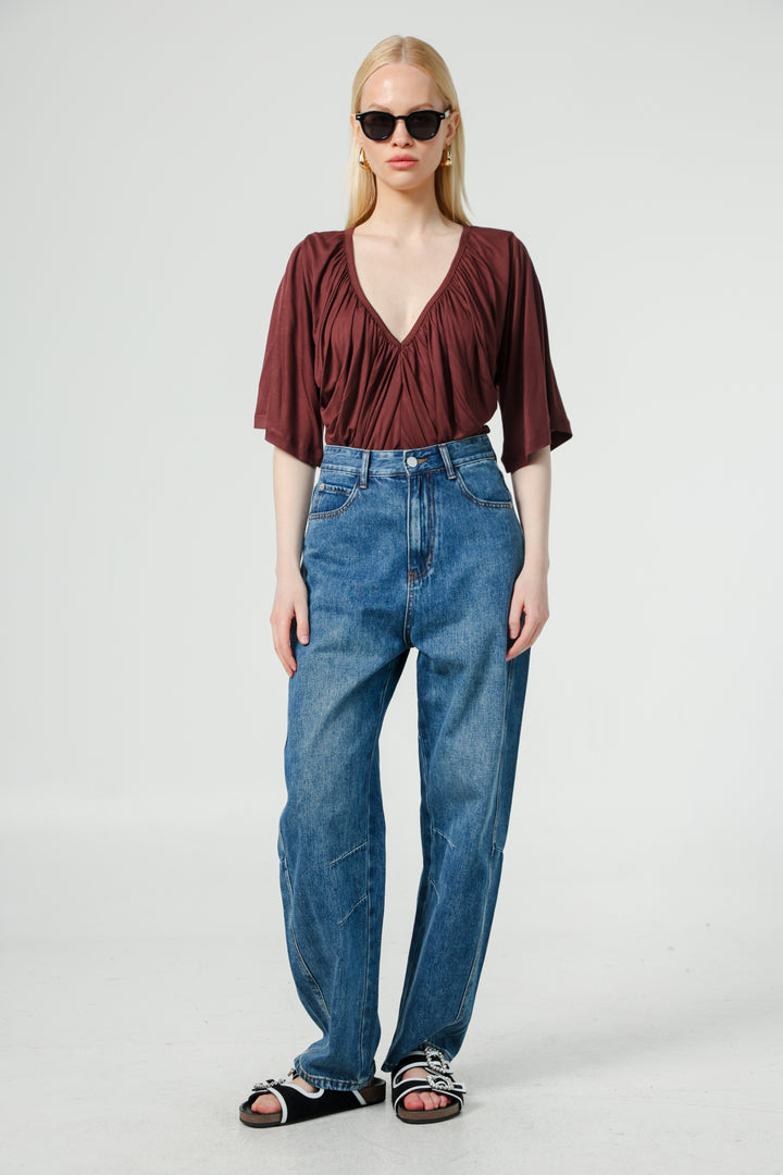 Mousse Brown T-Shirt