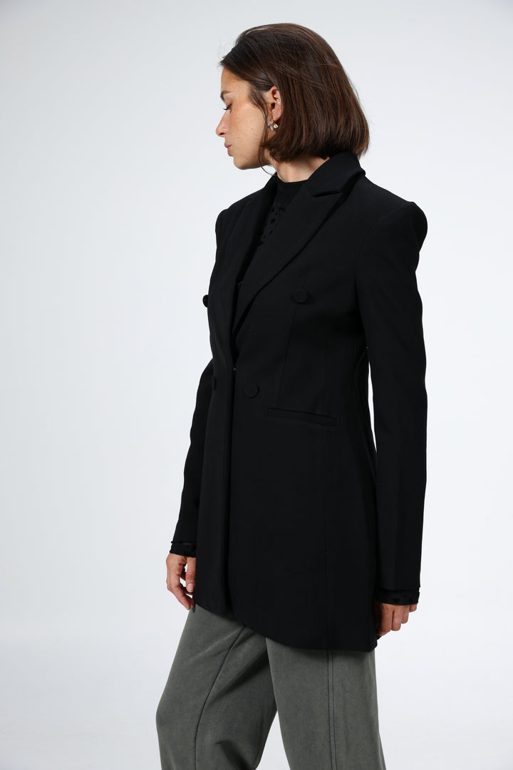 Slim Black Blazer