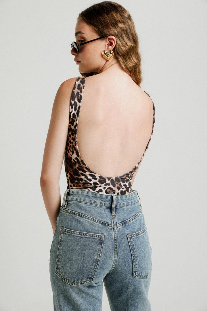 Dawn Leopard Bodysuit