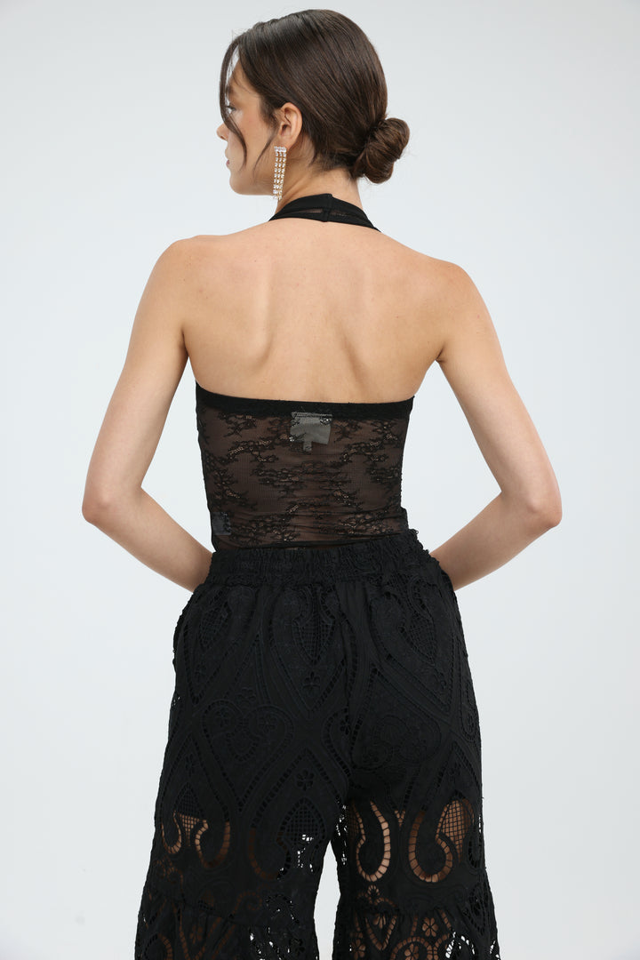 Aura Black Bodysuit