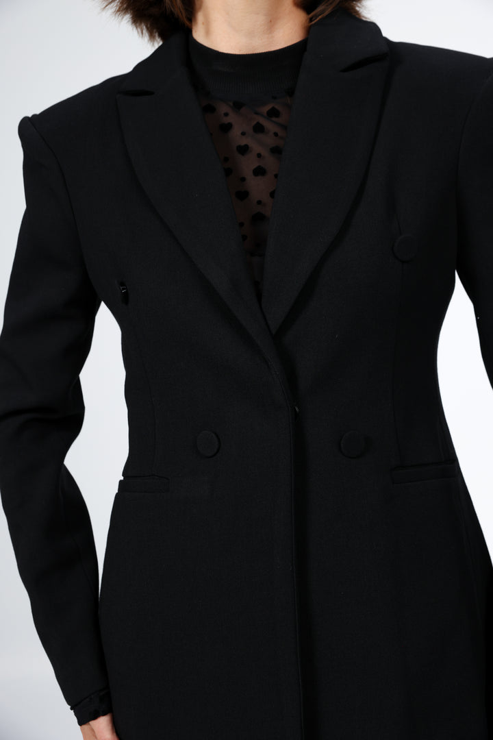 Slim Black Blazer