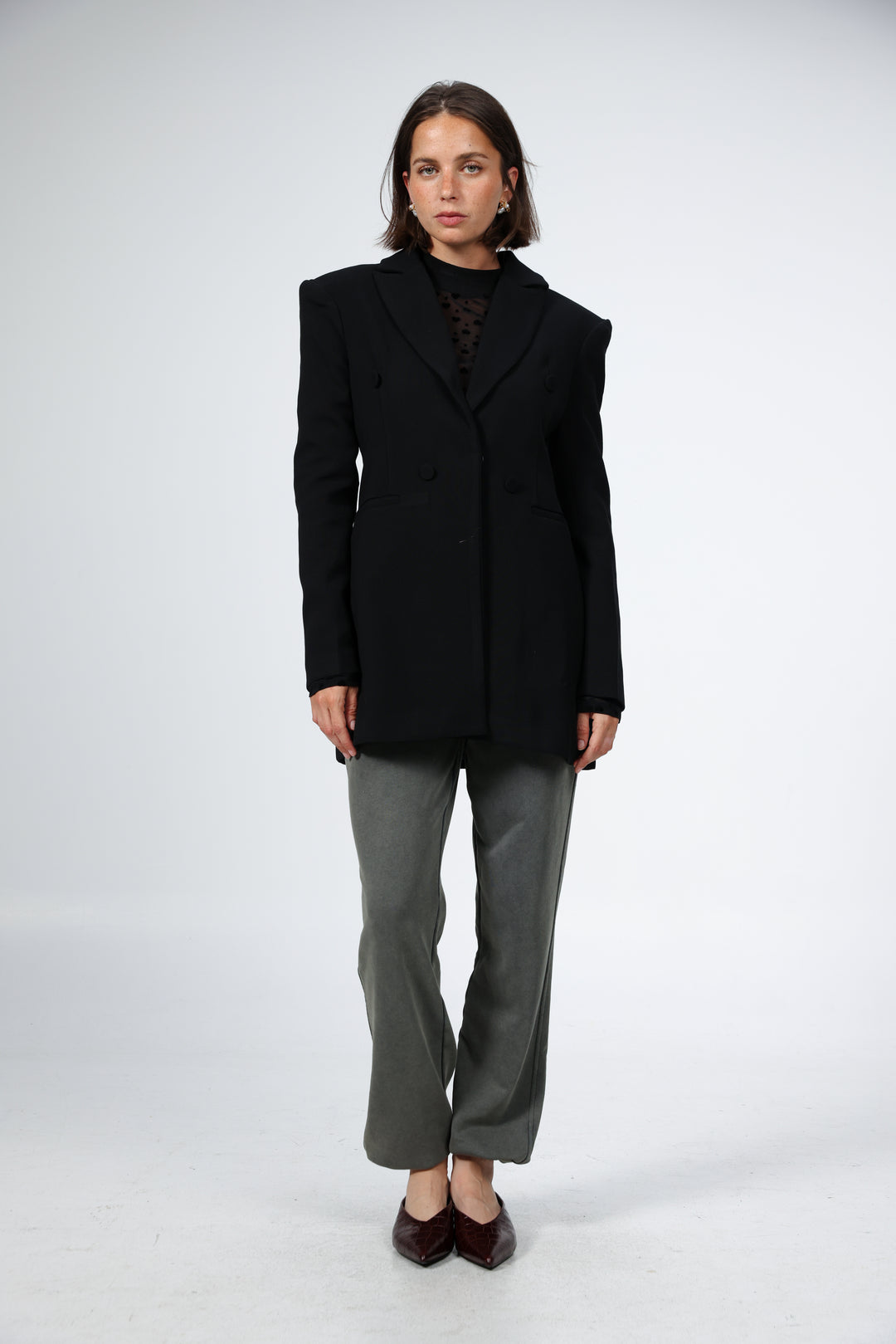 Slim Black Blazer