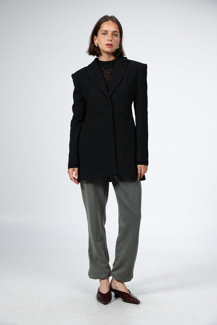 Slim Black Blazer