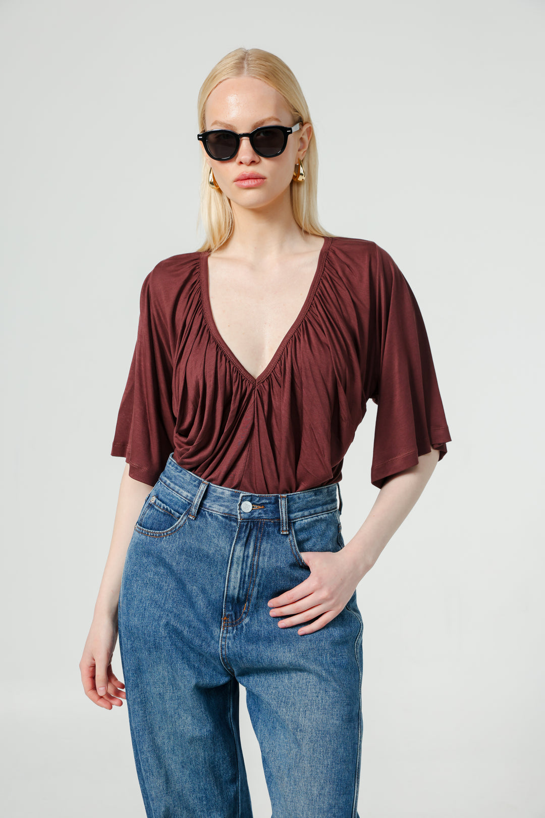 Mousse Brown T-Shirt