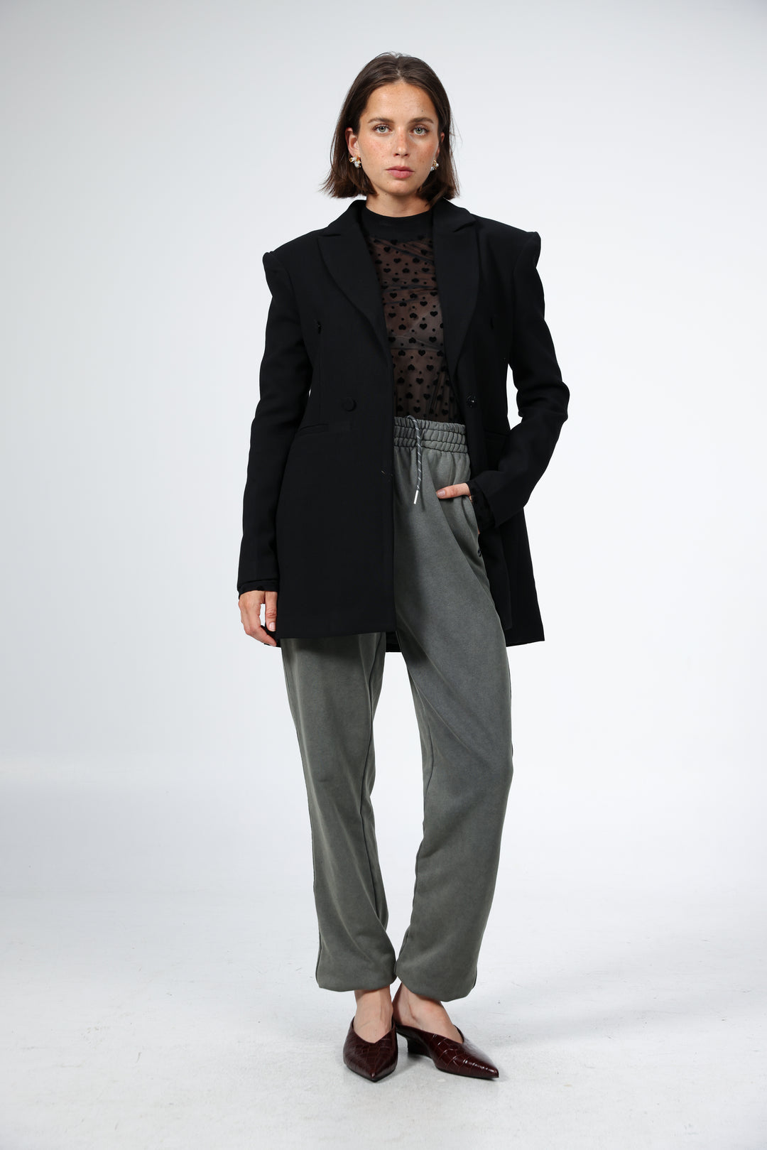 Slim Black Blazer