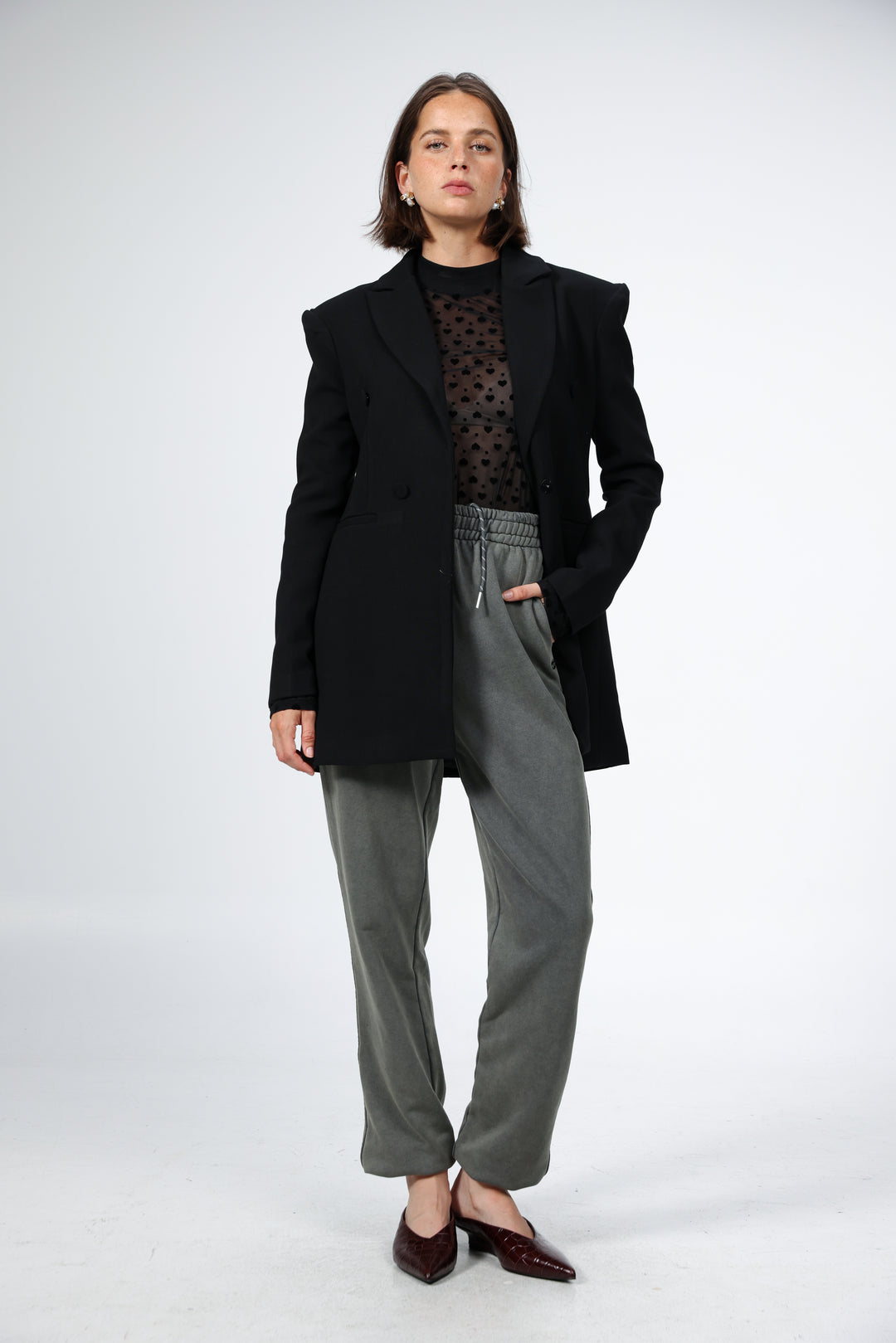 Slim Black Blazer