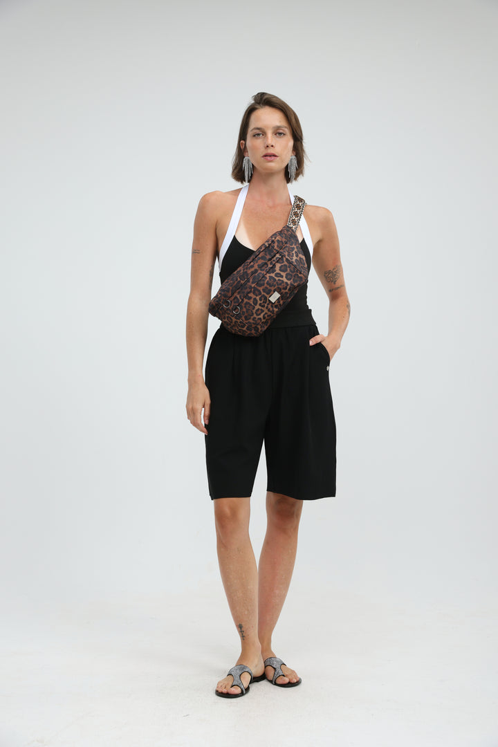 EE Dark Leopard Belt Bag