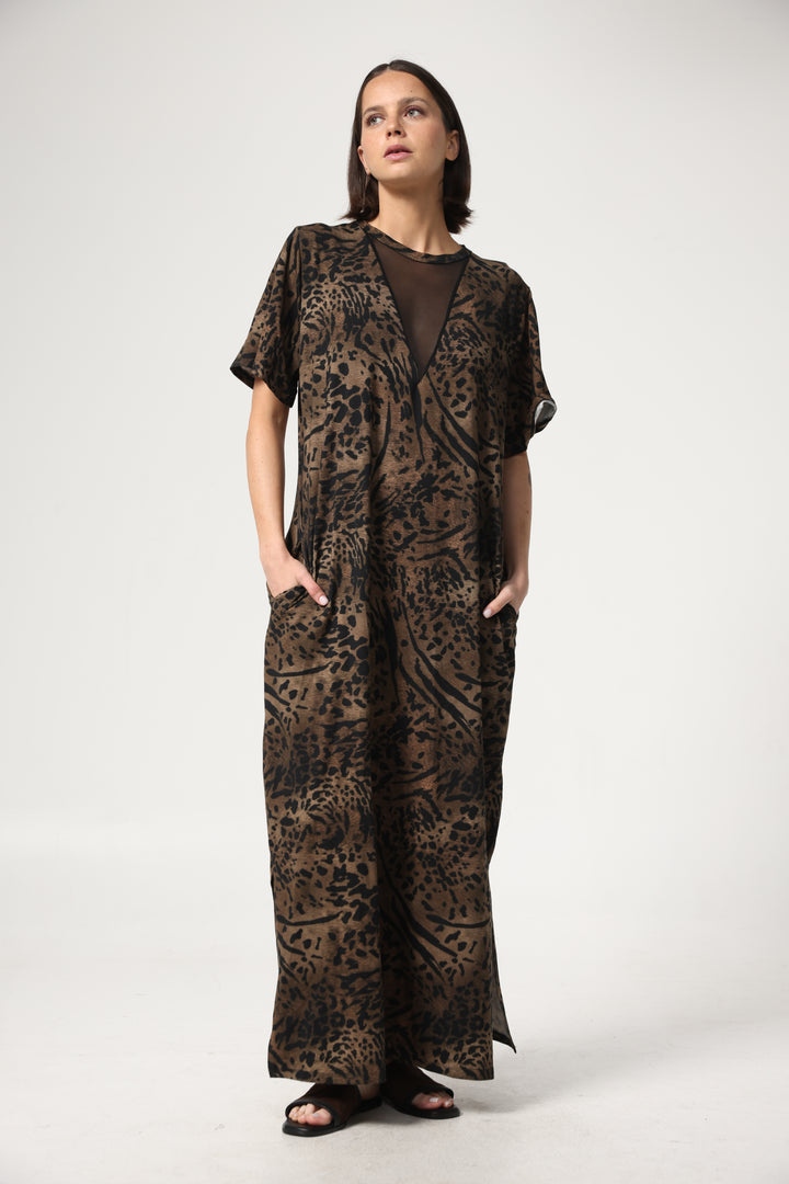 Boyfriend Leopard Dress
