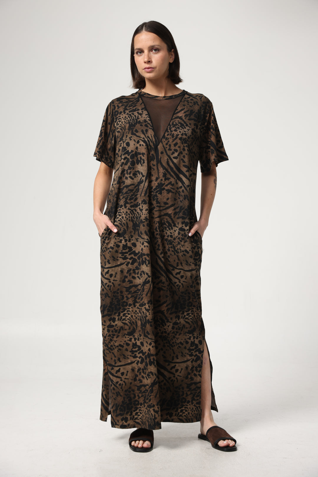 Boyfriend Leopard Dress