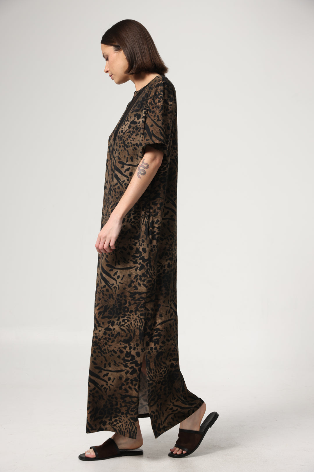 Boyfriend Leopard Dress