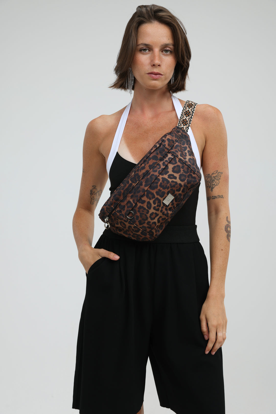 EE Dark Leopard Belt Bag