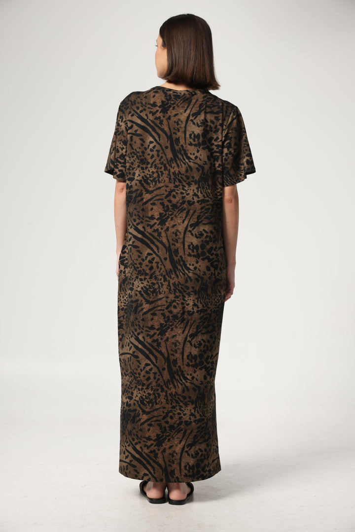 Boyfriend Leopard Dress