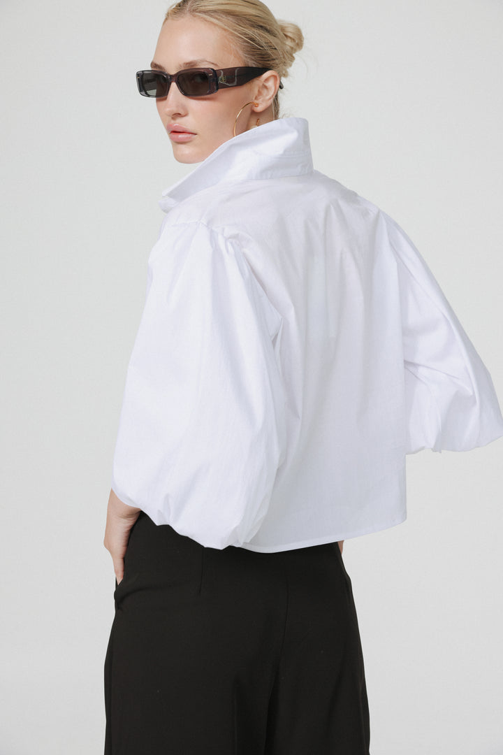 CEO White Buttoned Shirt