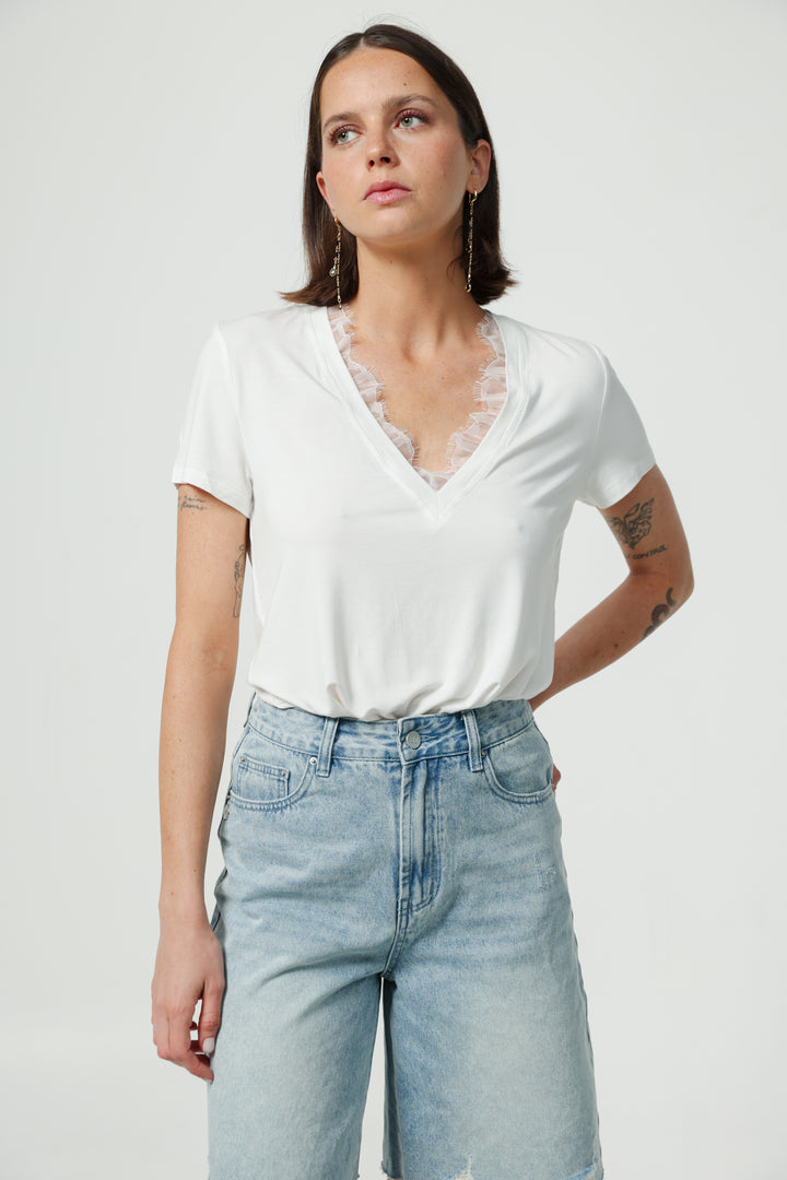 Mystery White T-Shirt