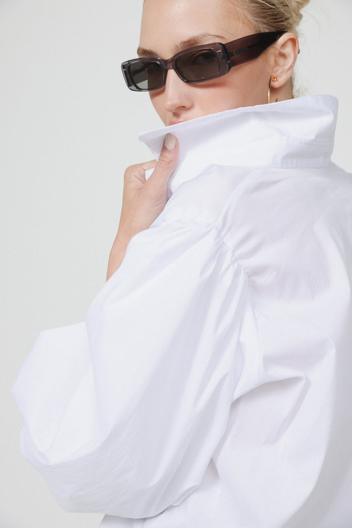 CEO White Buttoned Shirt