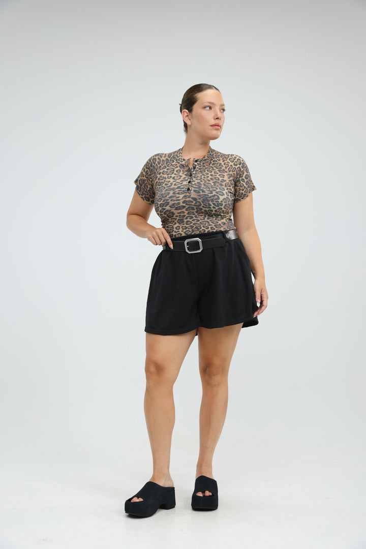 Mori Brown Bodysuit