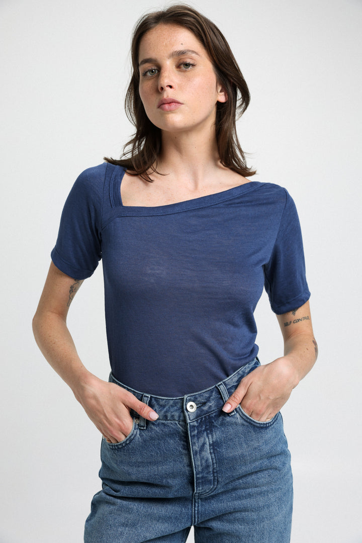 Unique Blue T-Shirt