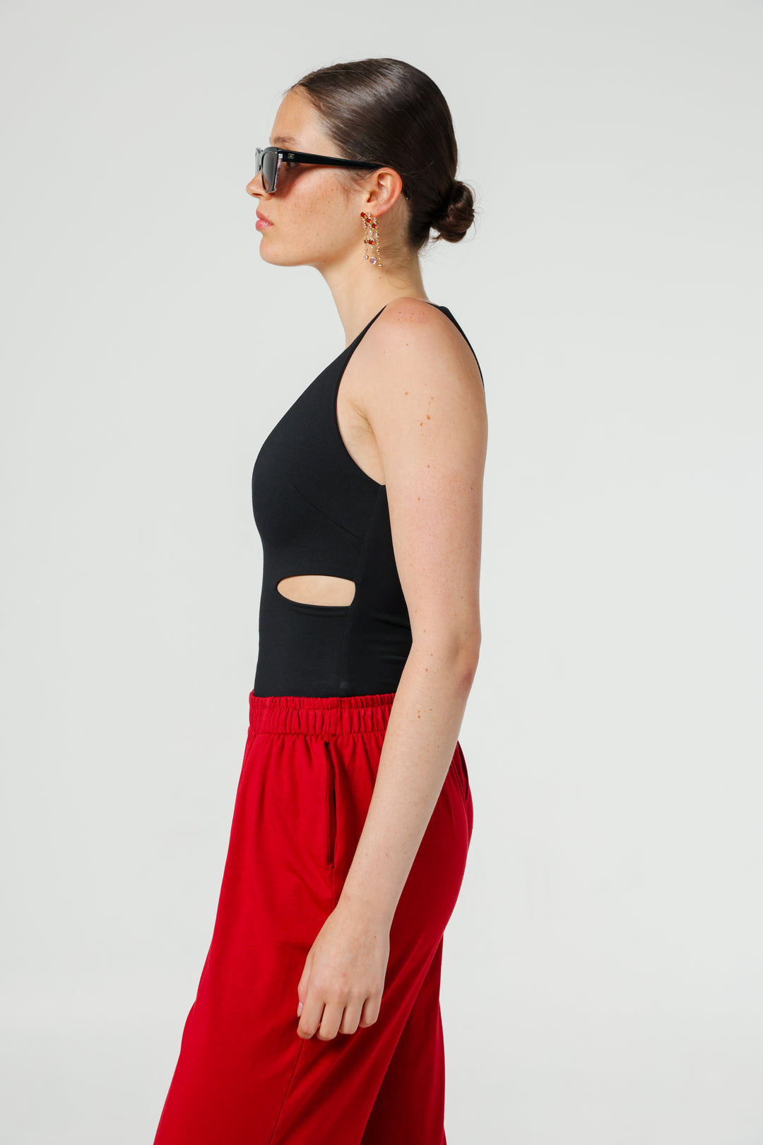 Faith Black Bodysuit