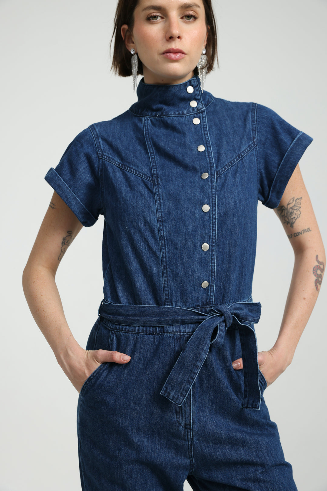 Amazed Blue Denim Jumpsuit