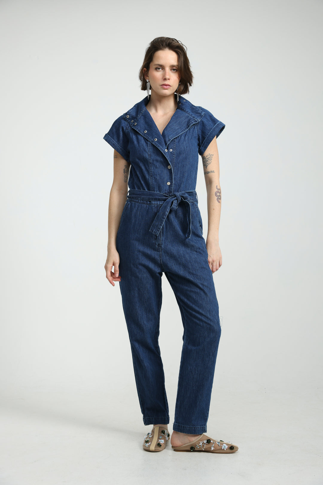 Amazed Blue Denim Jumpsuit