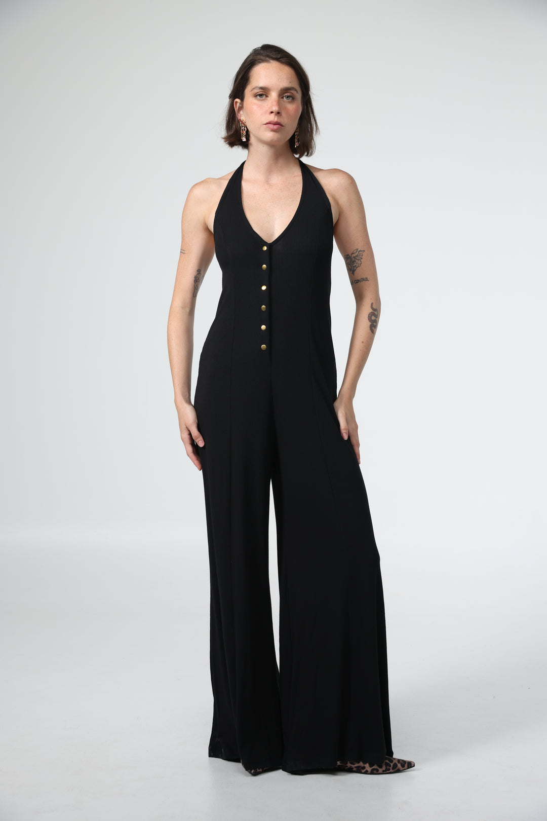 Maze Black Jumpsuit