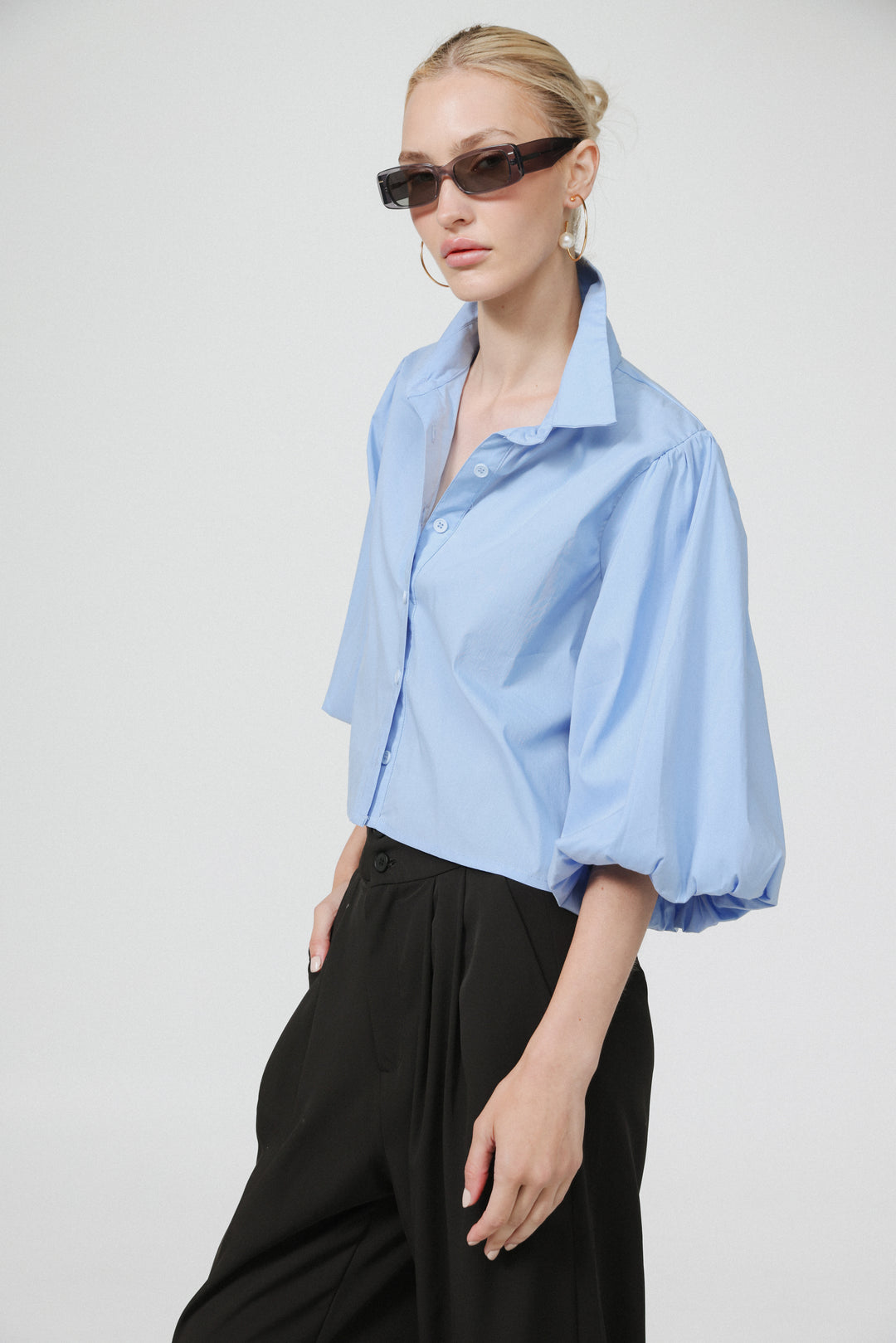 CEO Light Blue Buttoned Shirt