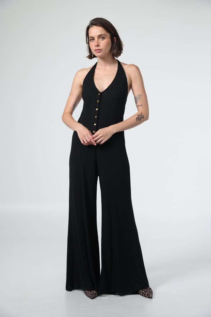 Maze Black Jumpsuit