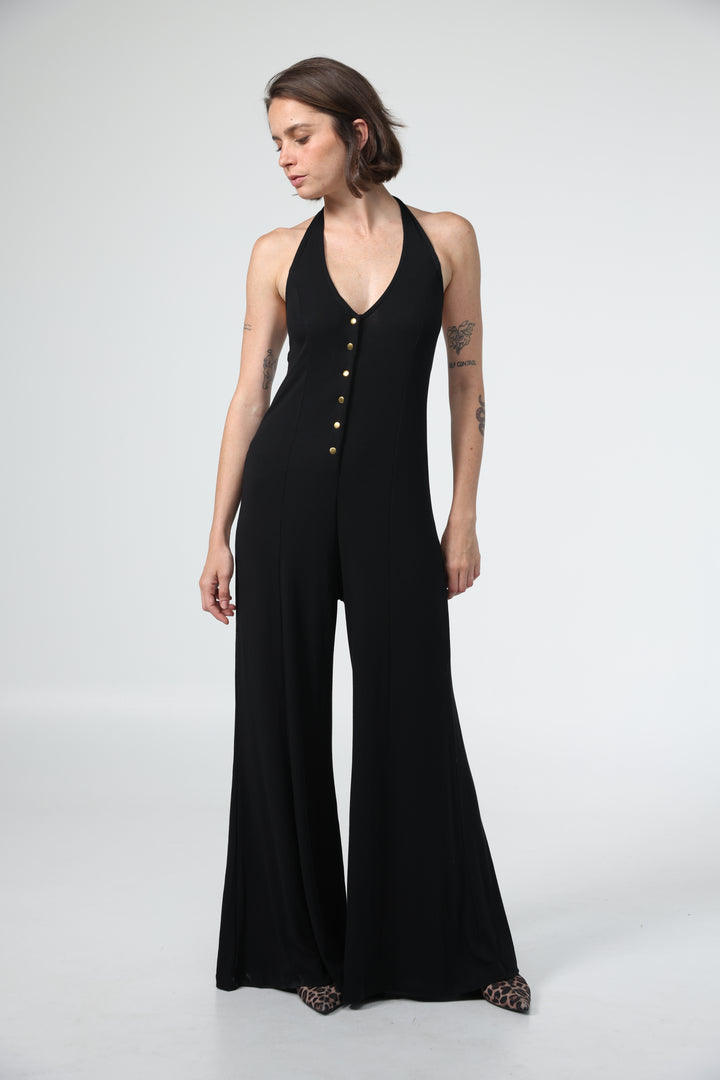 Maze Black Jumpsuit