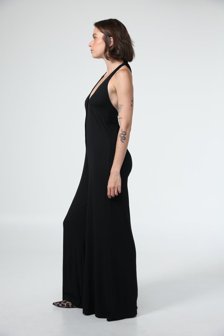 Maze Black Jumpsuit