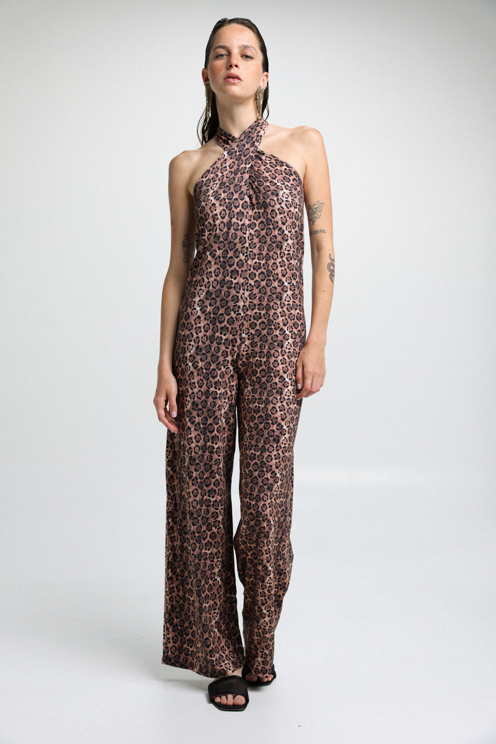 Admire Leopard Jumpsuit