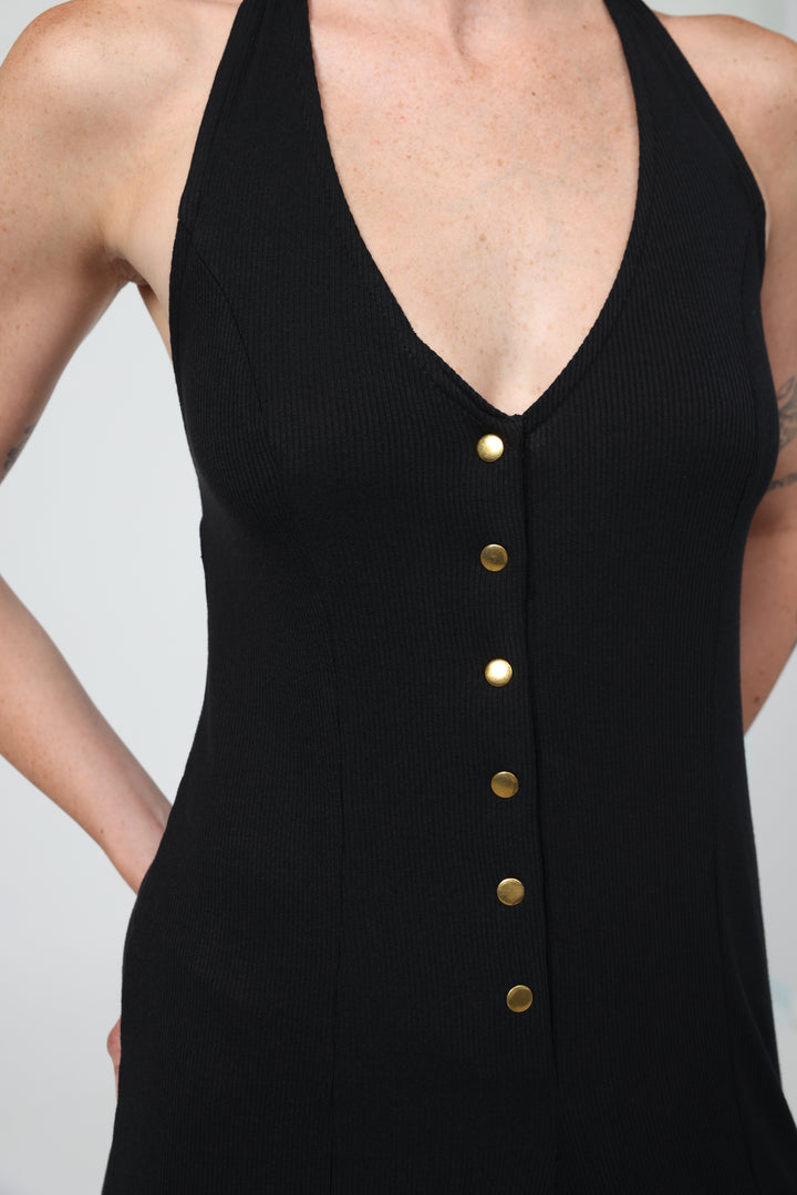 Maze Black Jumpsuit