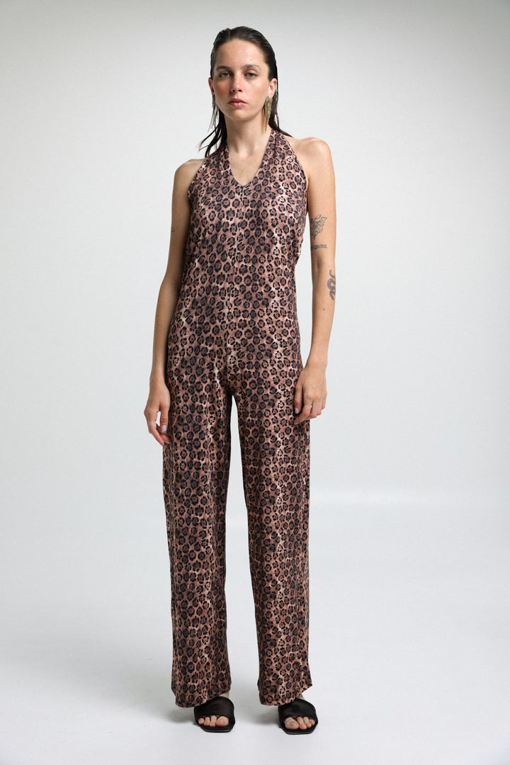 Admire Leopard Jumpsuit