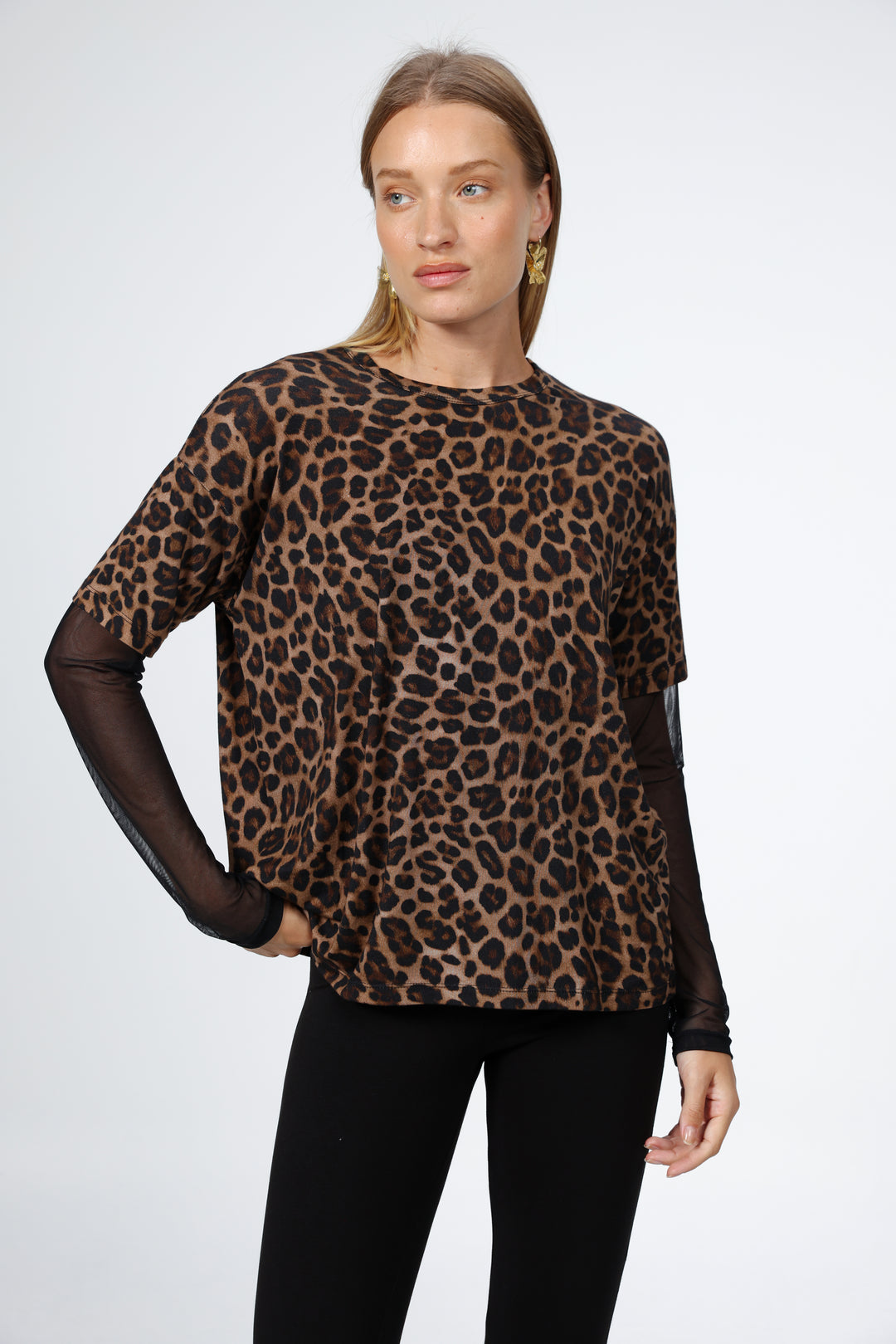 Involved Leopard Shirt