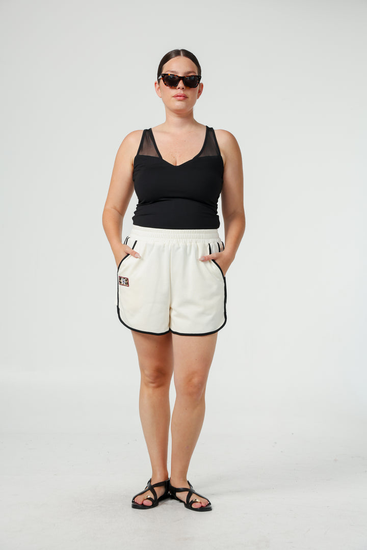 Stay Black Mesh Tank