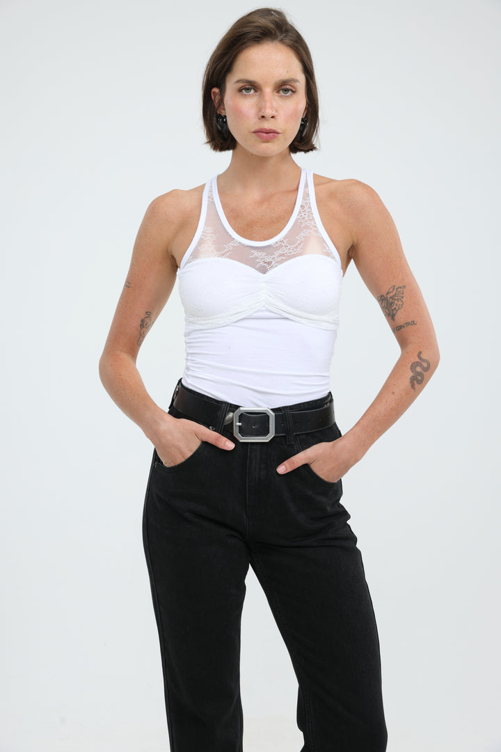 Verse White Tank