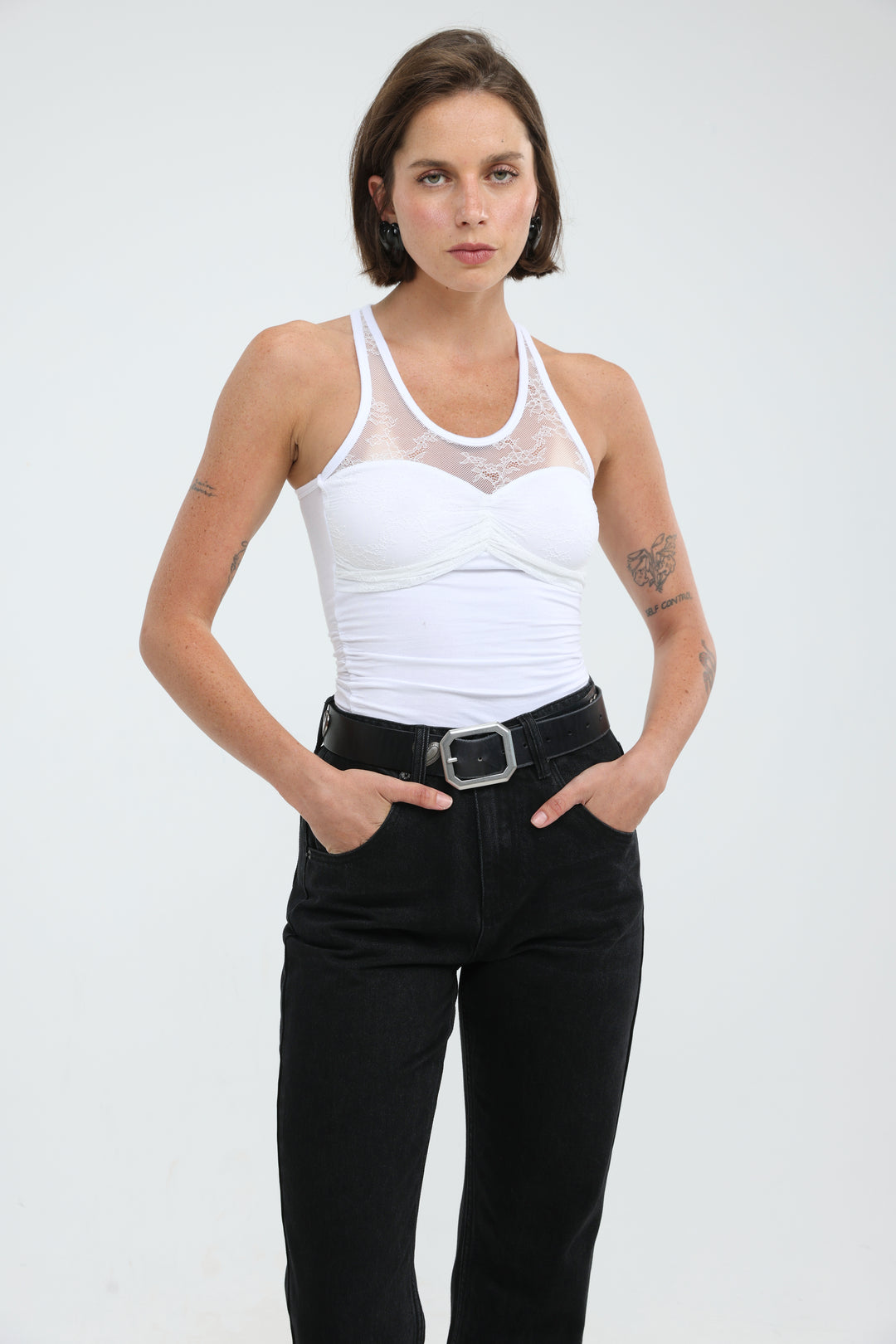 Verse White Tank