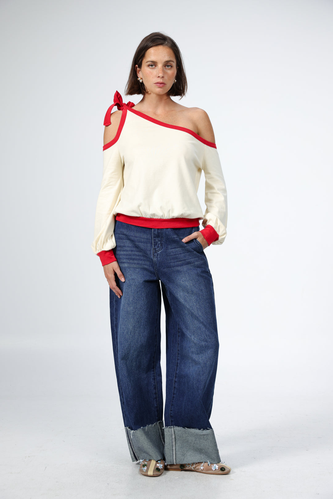 Minded Cream Sweatshirt