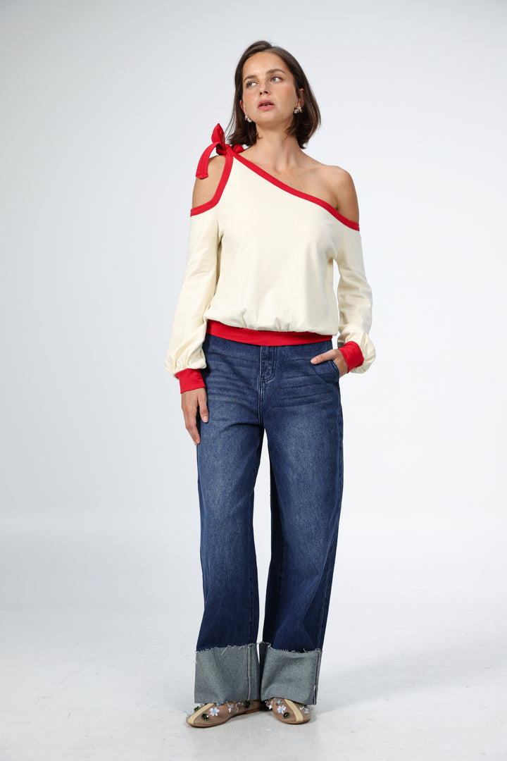 Minded Cream Sweatshirt