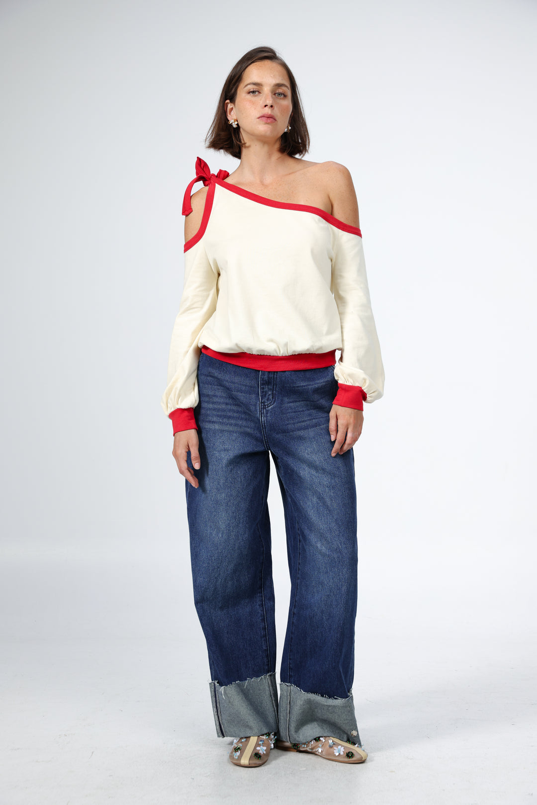 Minded Cream Sweatshirt