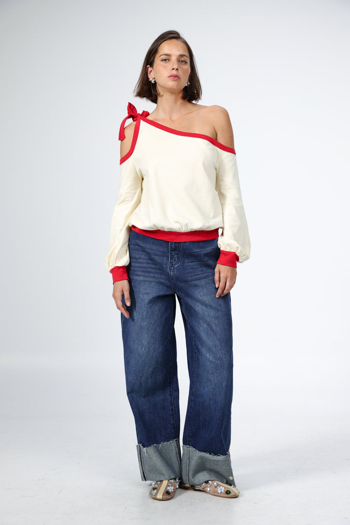 Minded Cream Sweatshirt