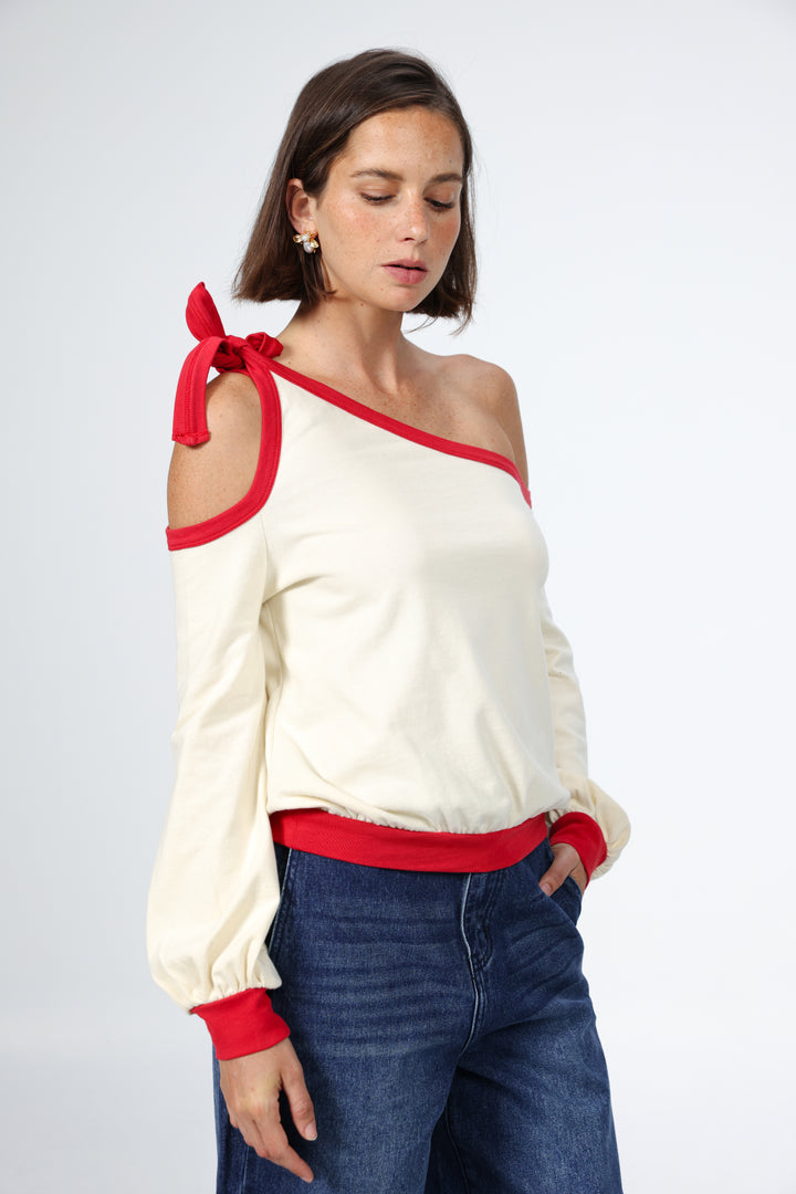 Minded Cream Sweatshirt