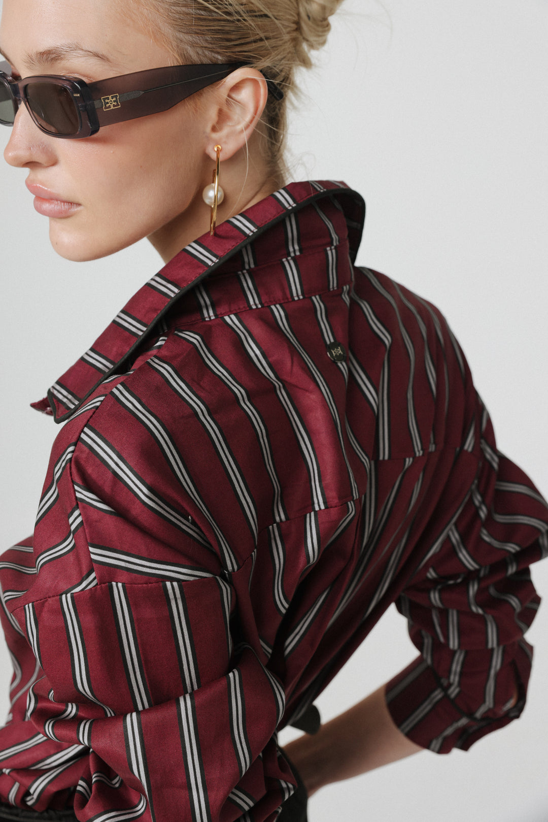 Hallway Wine Buttoned Shirt