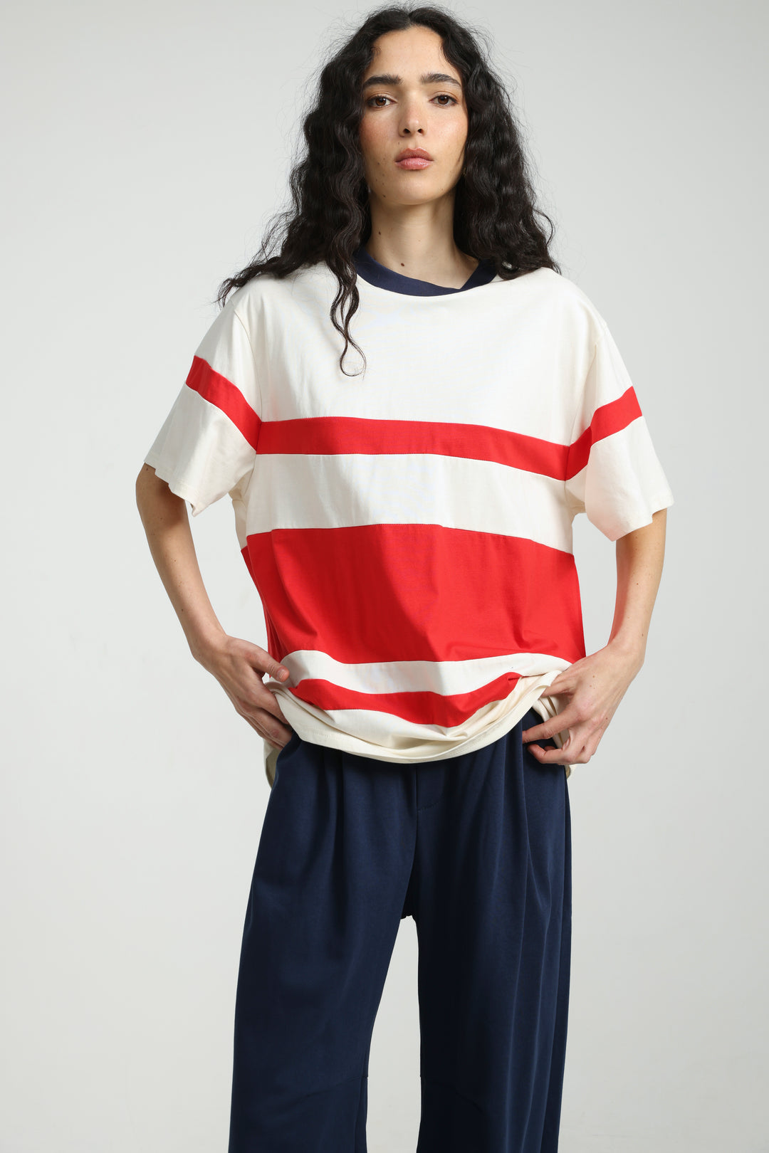 Harmony White/Red T-Shirt