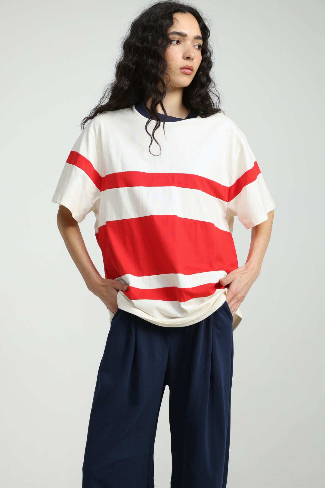 Harmony White/Red T-Shirt