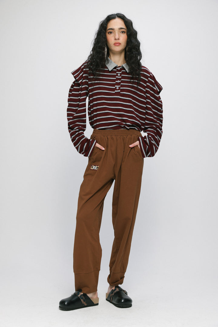 Base Brown Joggers