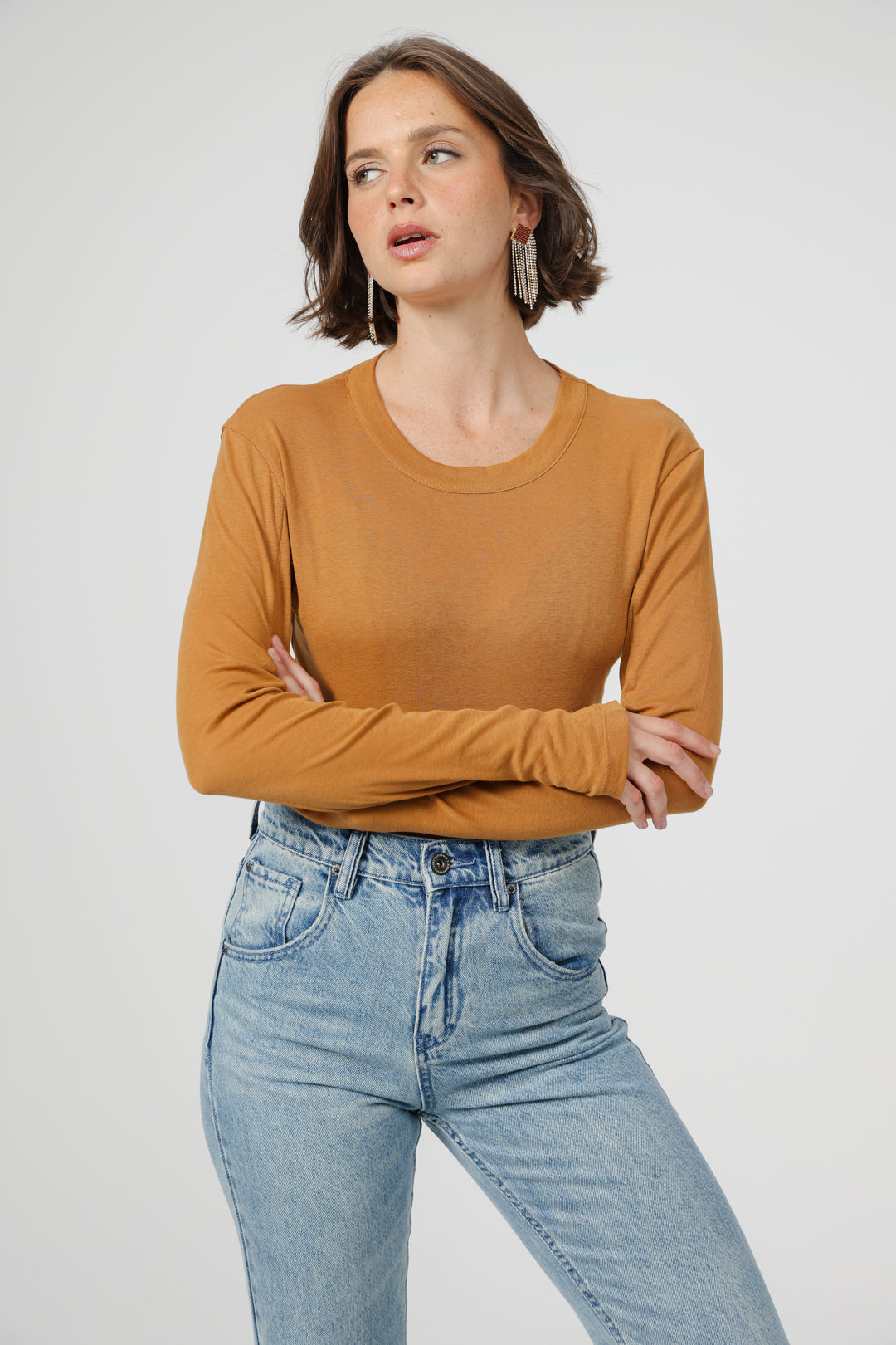 Clean01 Mustard Shirt