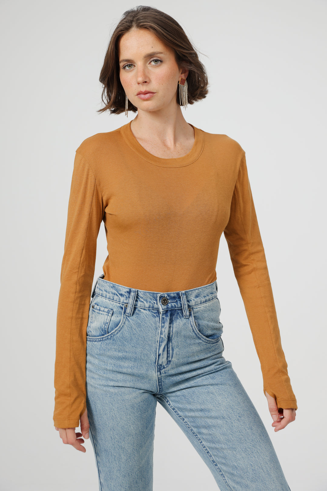 Clean01 Mustard Shirt